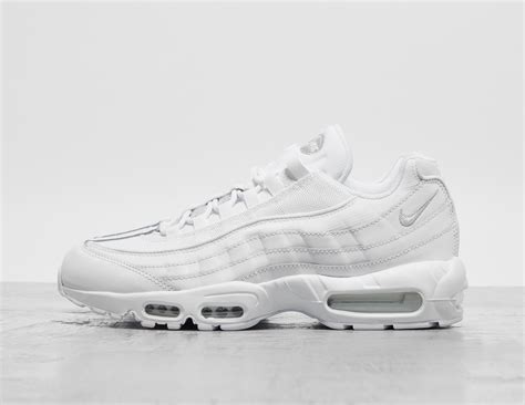 Air Max 95s all white